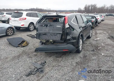 2013 Honda Cr-V Ex-L from USA, damaged, VIN 2HKRM4H71DH675255